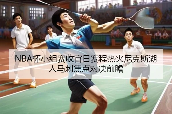 NBA杯小组赛收官日赛程热火尼克斯湖人马刺焦点对决前瞻